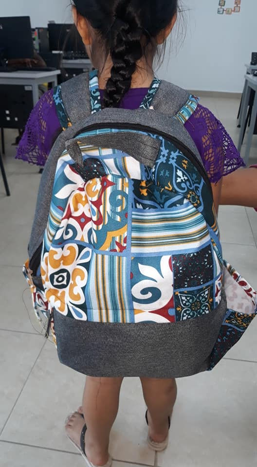 MOCHILAS ELABORADAS EN EMPRENDIMIENTOS