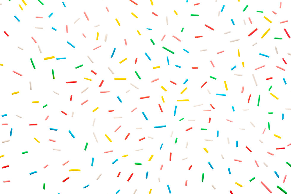 modern trendy pattern of colorful sprinkles for background of design banner, poster, flyer