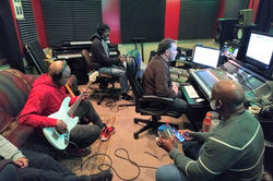 Laying down "God Is with You"