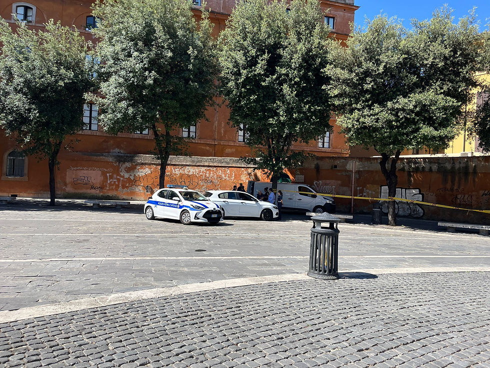 Trastevere: uomo trovato morto a piazza Mastai, si indaga sulle cause del decesso