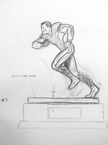 Original concept art for Jason Witten Award