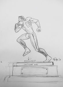 Original concept art for Jason Witten Award