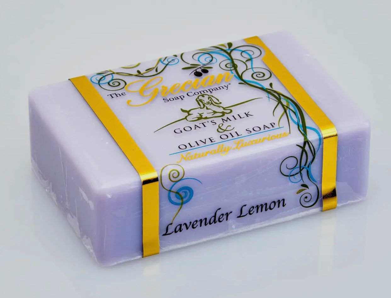 Lavender Lemon Goat Milk Soap Bar
