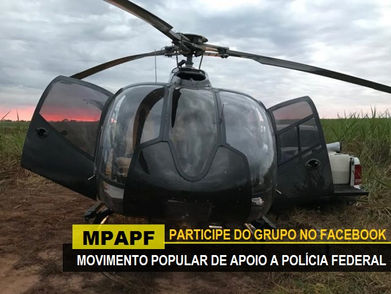 MPAPF: Aeronave transportava em seu bagageiro cerca de meia tonelada de cocaína