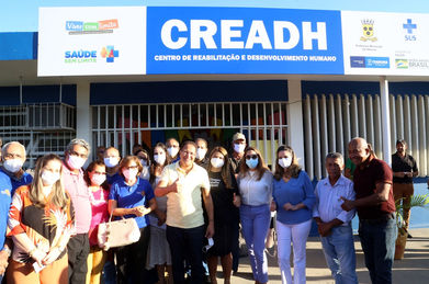 Castro entregou novas instalações do CREADH