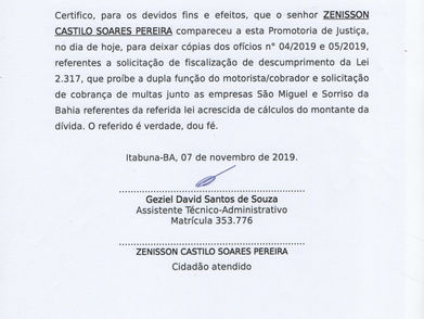 MINISTÉRIO PÚBLICO: Município descumpre lei e pode ser acionado pela Fazenda Pública