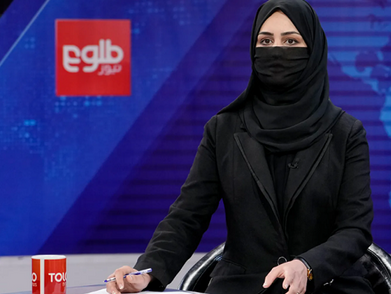 Talibã emite nova regra para apresentadoras de TV no Afeganistão