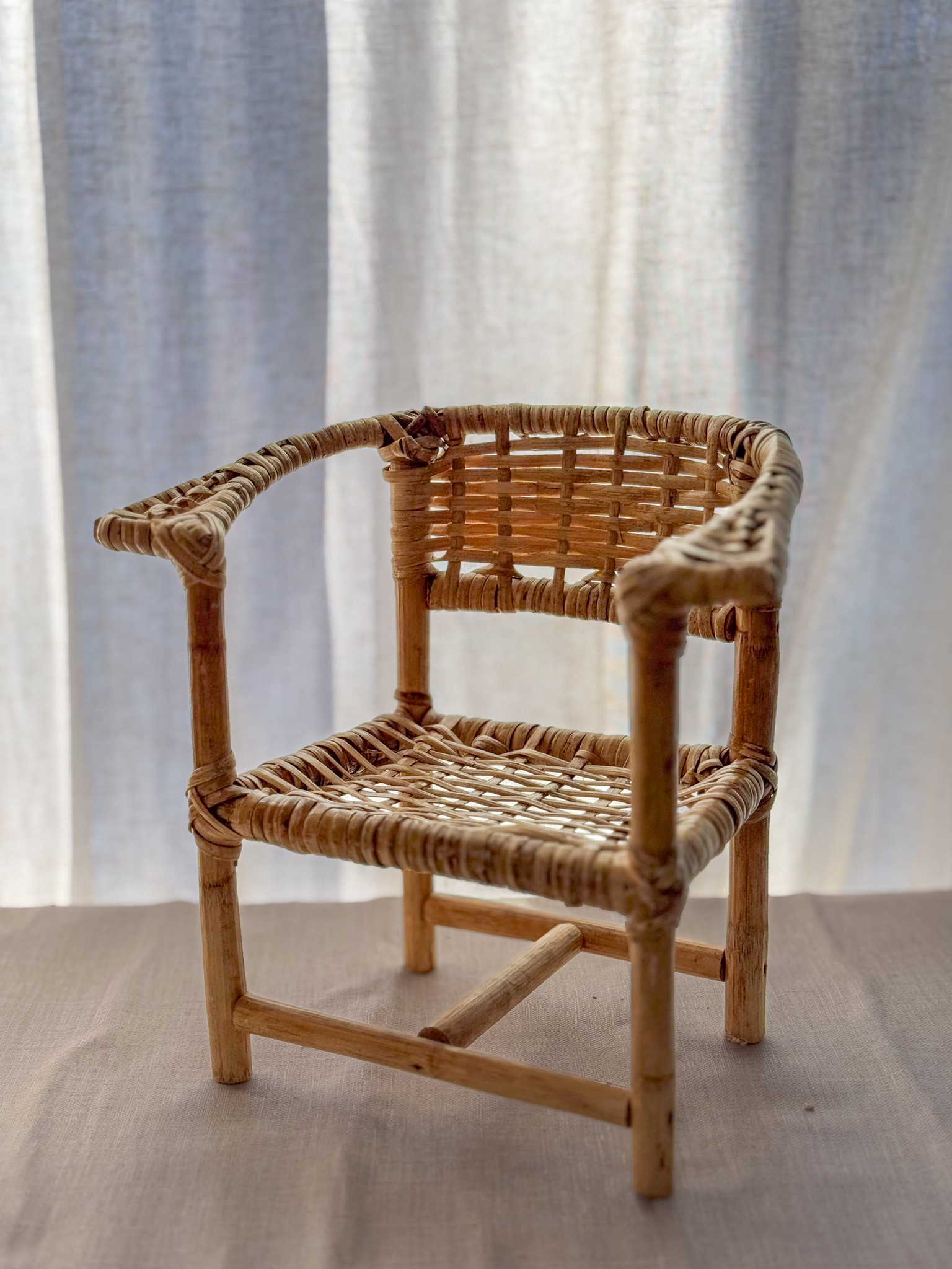 Rattan Dollchair