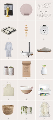 holiday gift guide for home