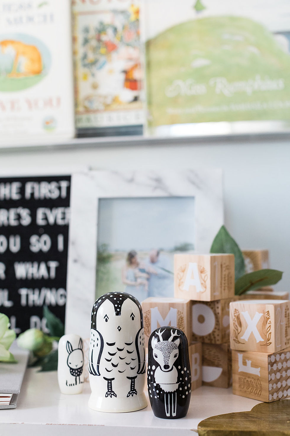 nesting dolls / etched blocks