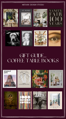 Holiday Gift Guide...Coffee Table Books