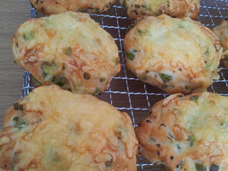 贅沢な枝豆のパン