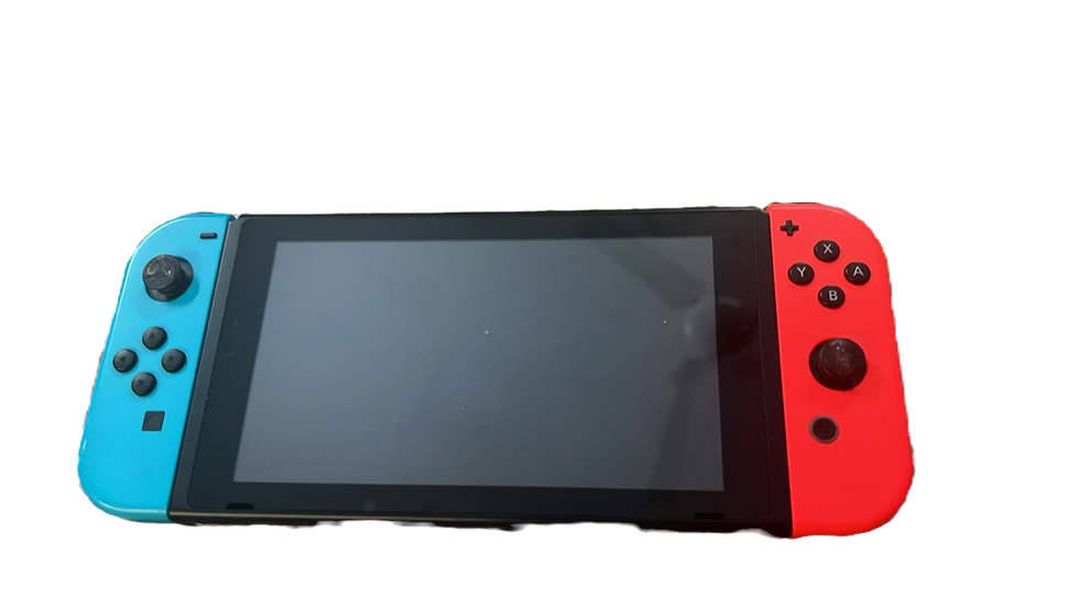A Nintendo Switch used for gaming.