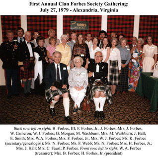 Honoring Our Past, Shaping Our Future: The Clan Forbes Society Journey
