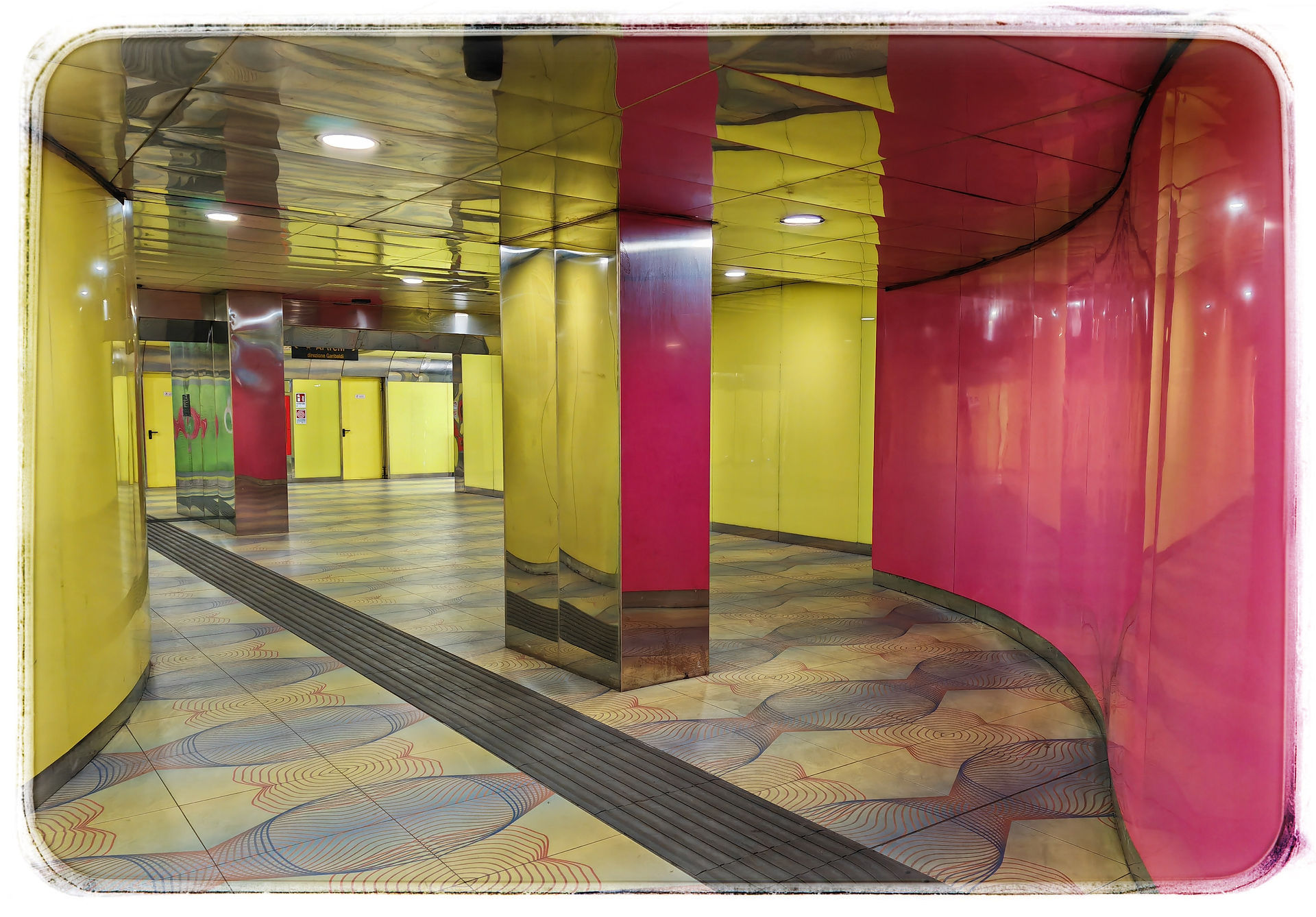 Neapel U-Bahn Station