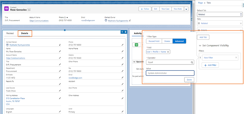 Salesforce Summer '24 Release The Tab component for Lightning Record Pages - Sparkybit