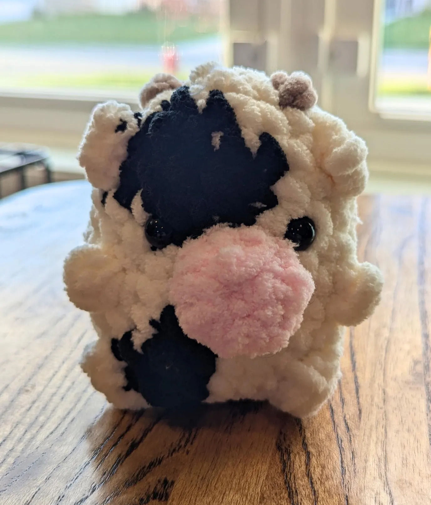 Charming Crochet Amigurumi Cow
