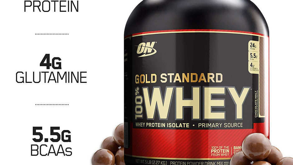 OPTIMUM NUTRITION GOLD STANDARD 100% Whey Protein Powder