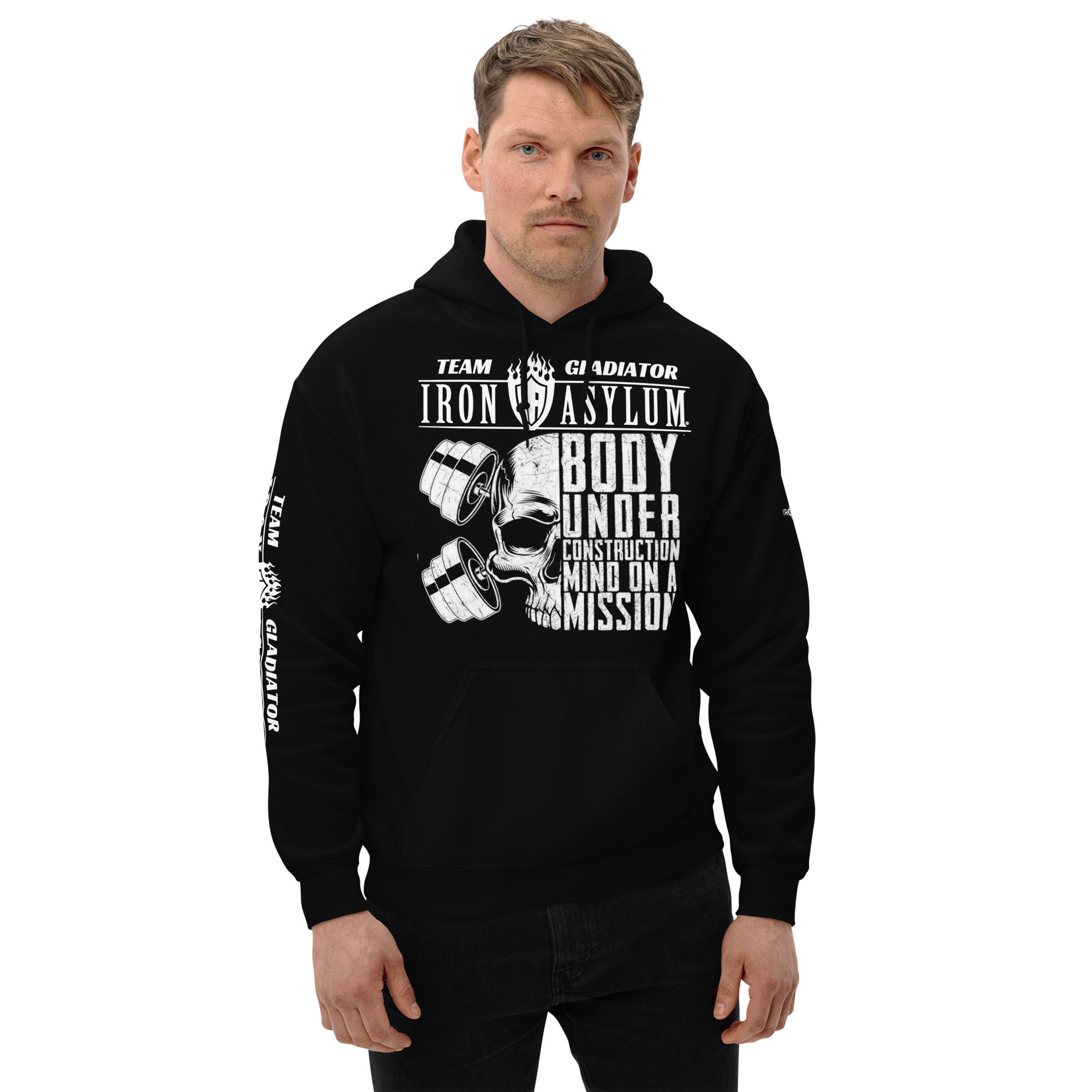 Unisex Hoodie body under construction