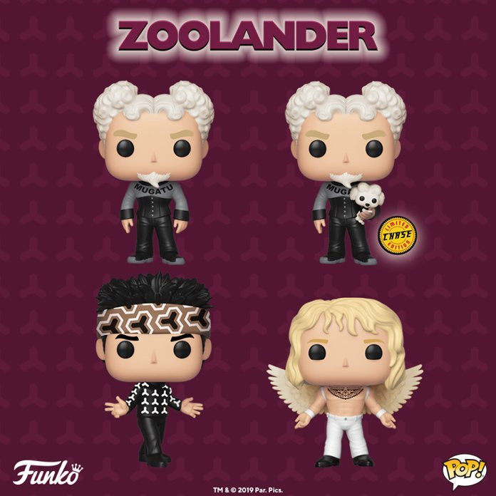 Um dos filmes de maior sucesso do ator Ben Stiller, Zoolander agora ganhará uma linha de bonecos Funko Pop. (Imagem: Funko / Reprodução)