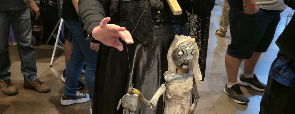 Cosplayers na Horror Expo 2025