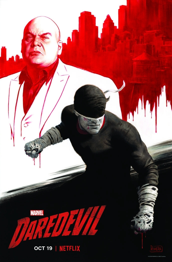 Na terceira temporada de Demolidor tivemos o embate decisivo entre Demolidor e Rei do Crime. (Imagem: Netflix/Reprodução)