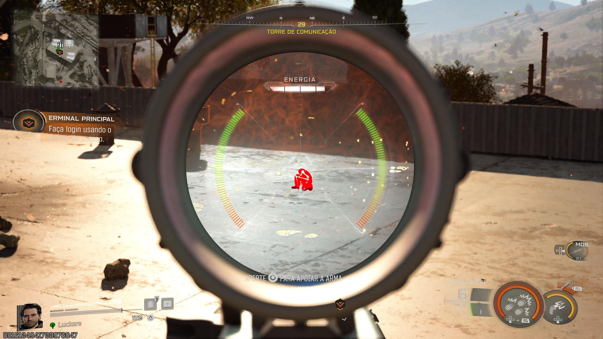 Imagem capturada pela Be Geeks da campanha de Call of Duty: Black Ops 7