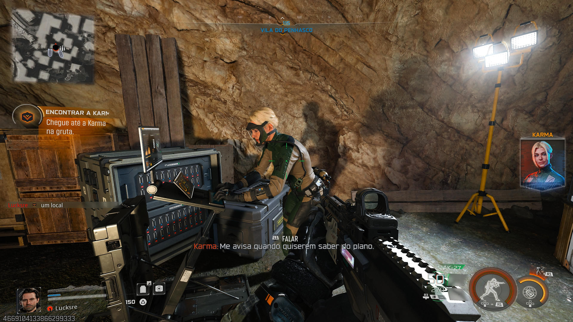 Imagem capturada pela Be Geeks da campanha de Call of Duty: Black Ops 7