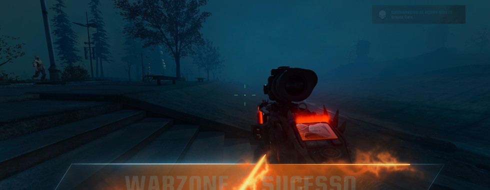 Gameplay capturada pela Be Geeks de Call of Duty The Haunting Temporada 6