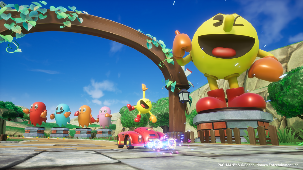 gamescom 25 | PAC-MAN chega a Sonic Racing: CrossWorlds