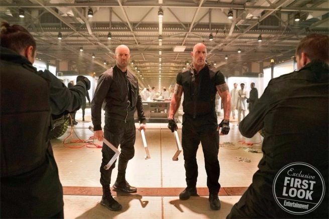 Confira a primeira imagem oficial de Hobbs & Shaw (Foto: Daniel Smith / Universal)