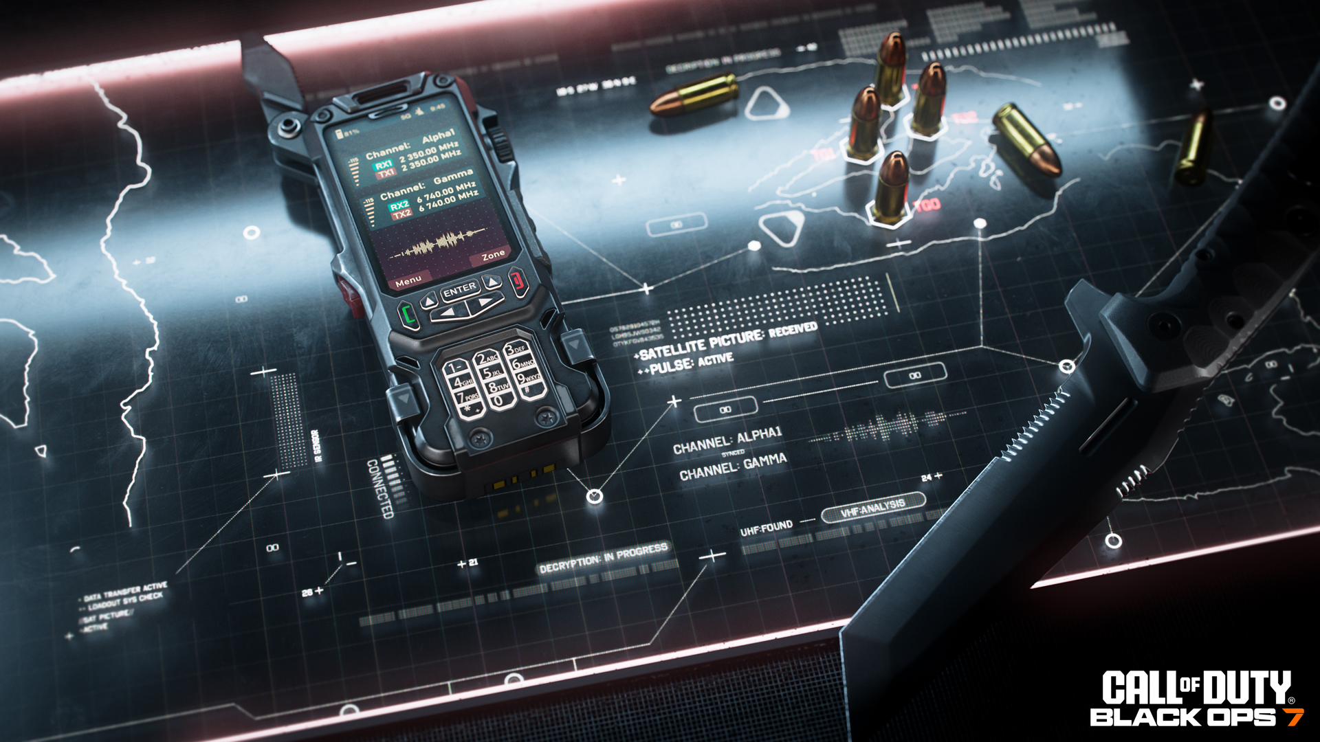 Imagem promocional do multiplayer de Call of Duty: Black Ops 7, mostrando ação intensa em um dos novos mapas.