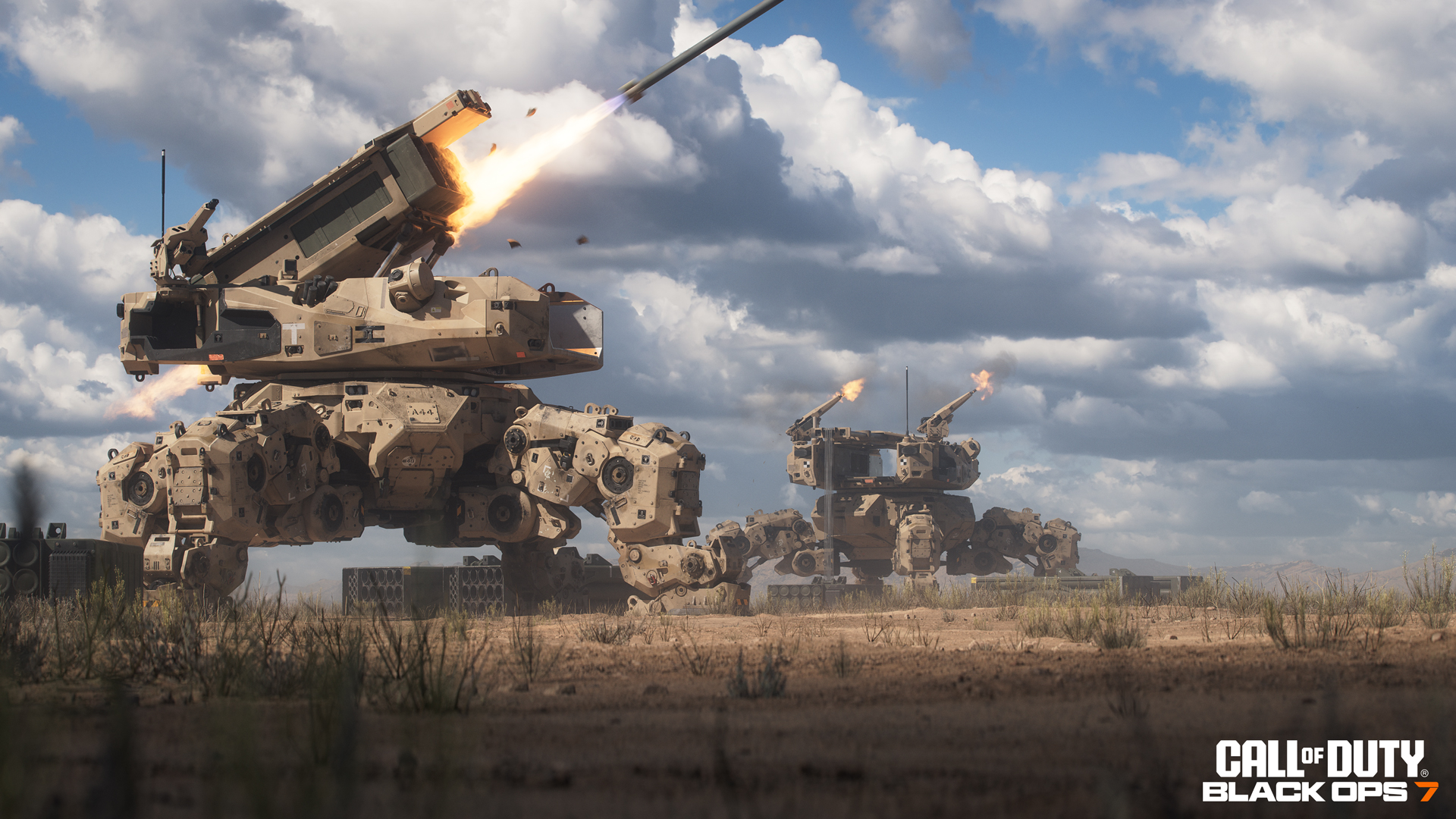 Imagem promocional do multiplayer de Call of Duty: Black Ops 7, mostrando ação intensa em um dos novos mapas.