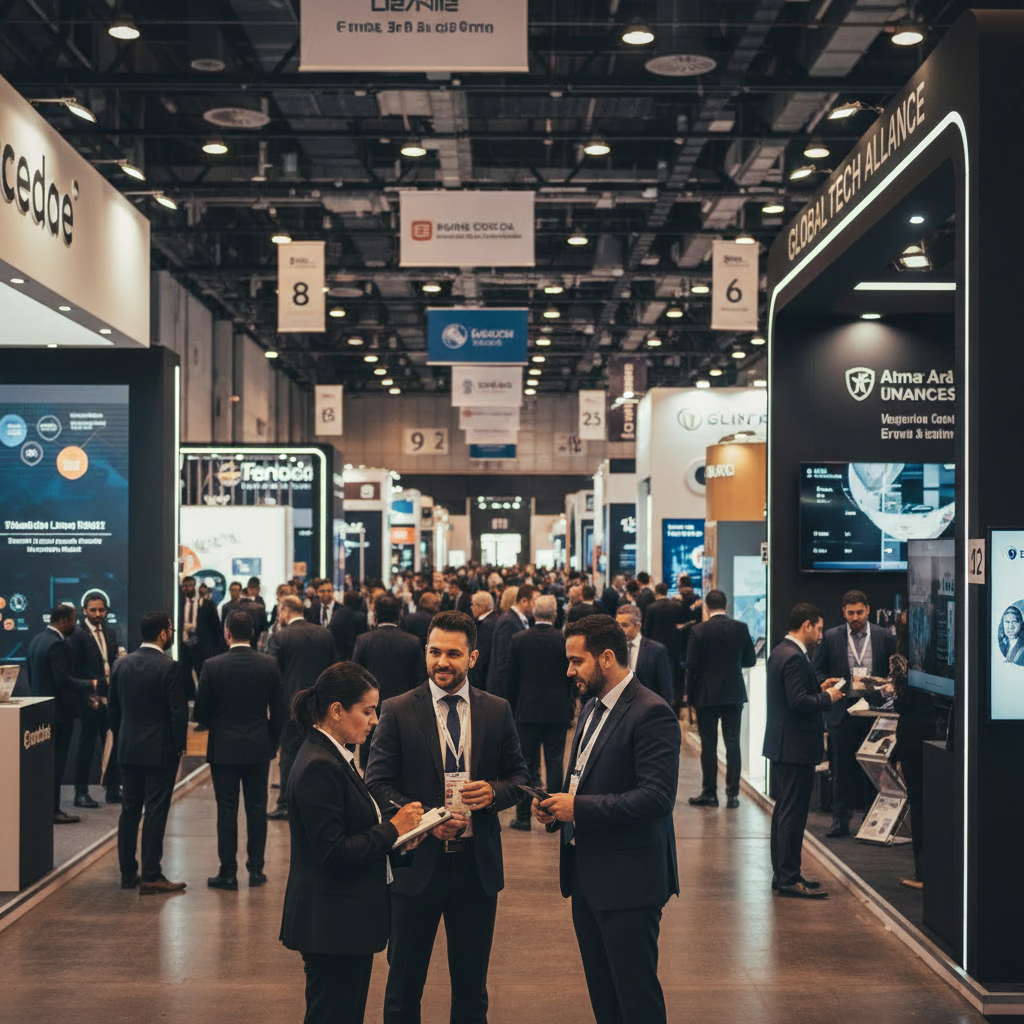 GITEX Global 2026 brand activation at Expo City Dubai technology exhibition hall