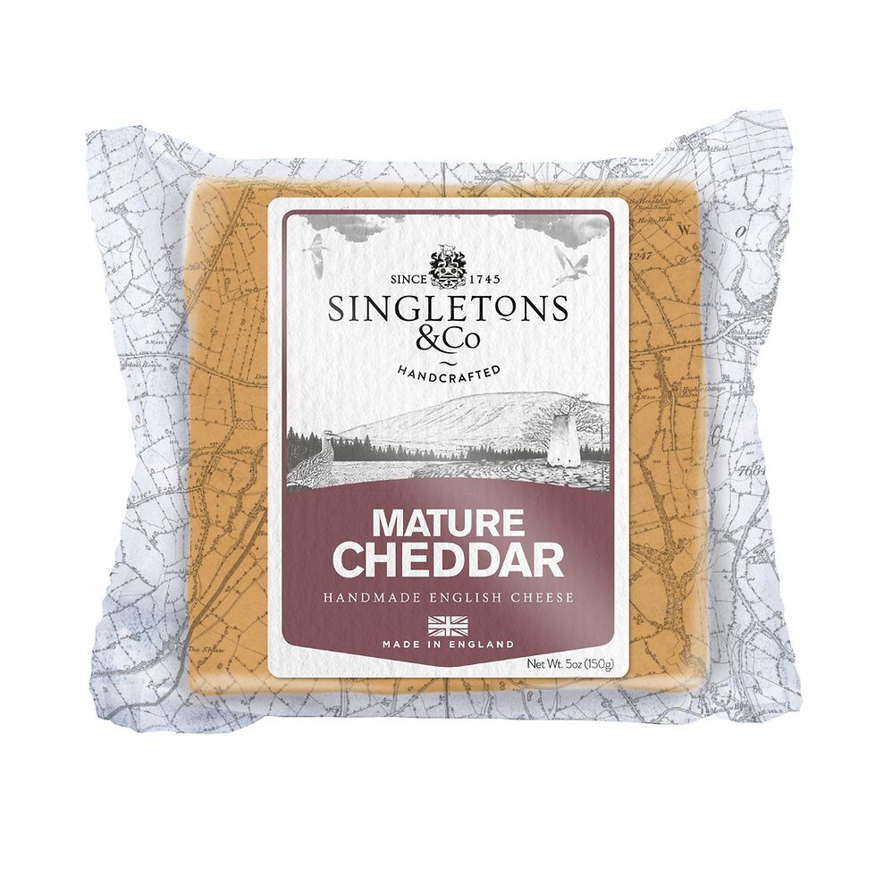 Thumbnail: Singletons & Co - Red Cheddar 200g