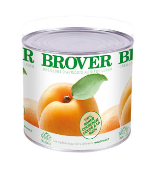 Thumbnail: Brover - Apricot Halves in Light Syrup 2.65kg