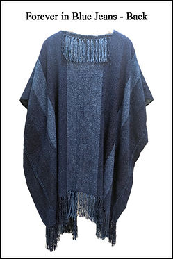 Forever in Blue Jeans Ruana - back