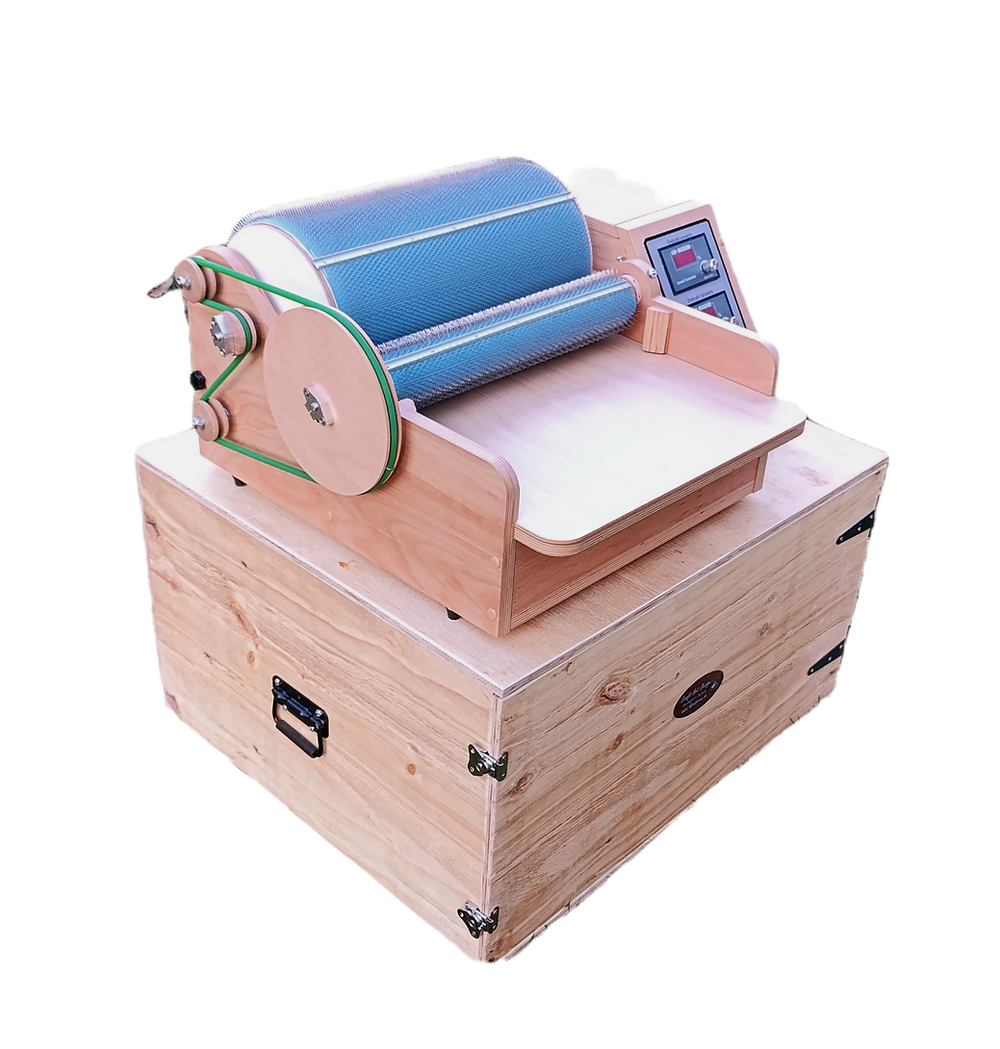 elektrische Kardiermaschine