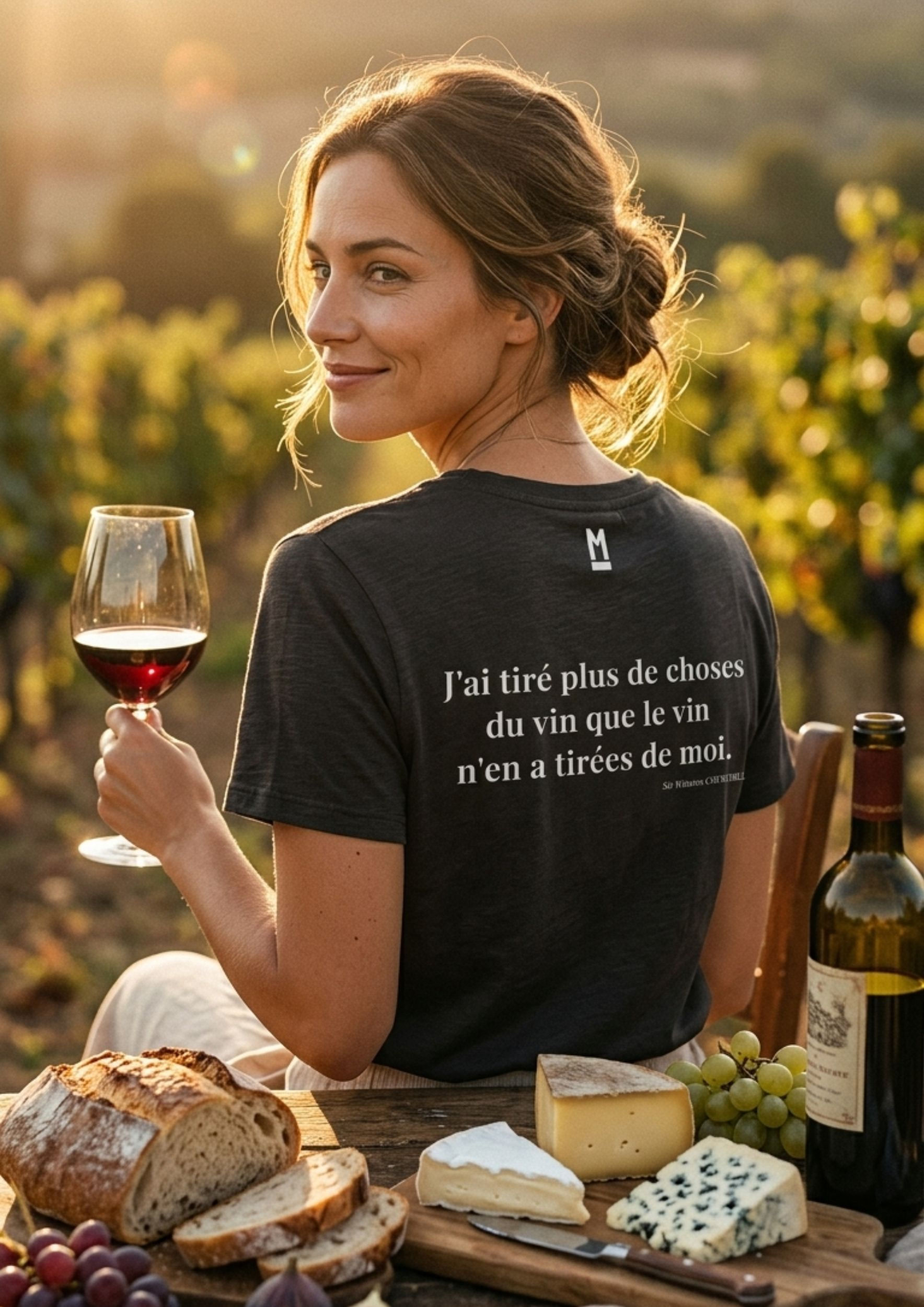 Churchill — "J'ai tiré plus du vin"