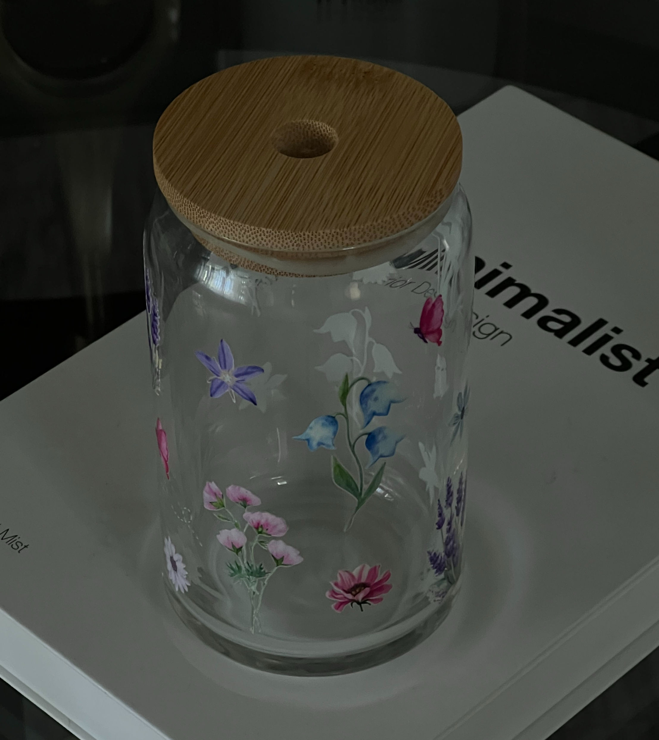 Butterfly Garden – 16oz Glass Can