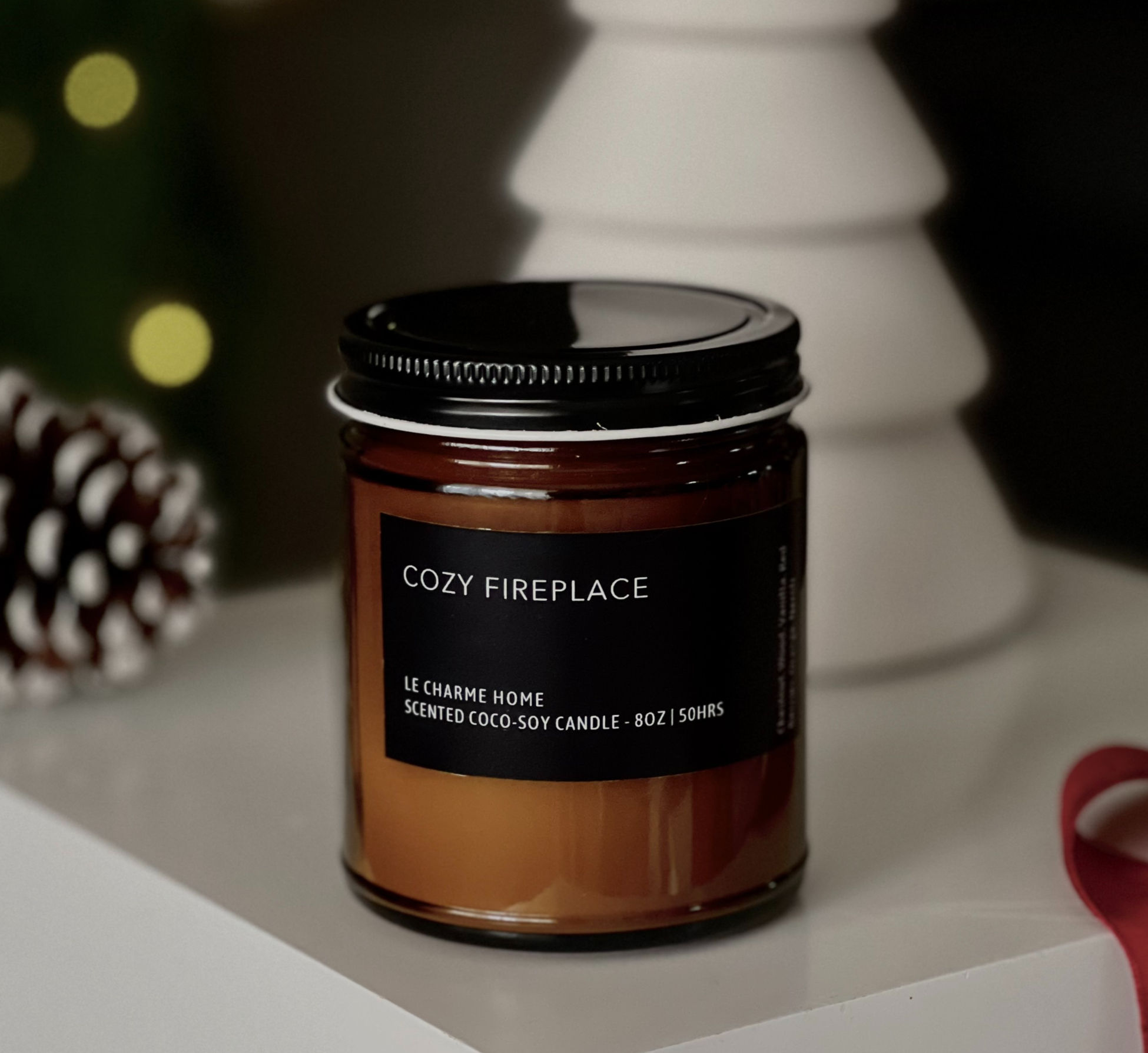 8oz Cosy Fireplace - FARMHOUSE COLLECTION