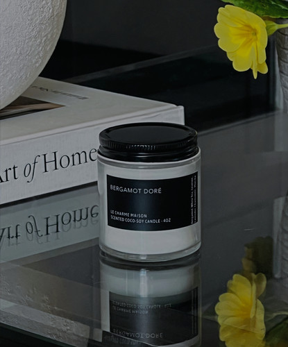 4oz | 8oz Bergamot Doré- FARMHOUSE COLLECTION | Le Charme Maison