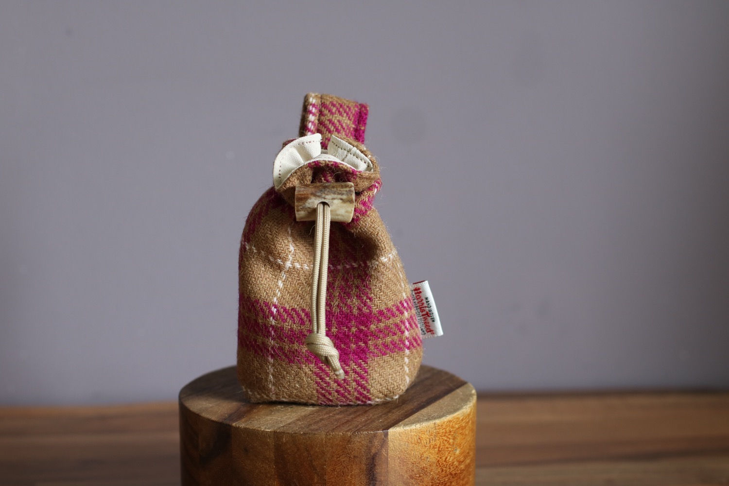 The Raspberry Latte pouch