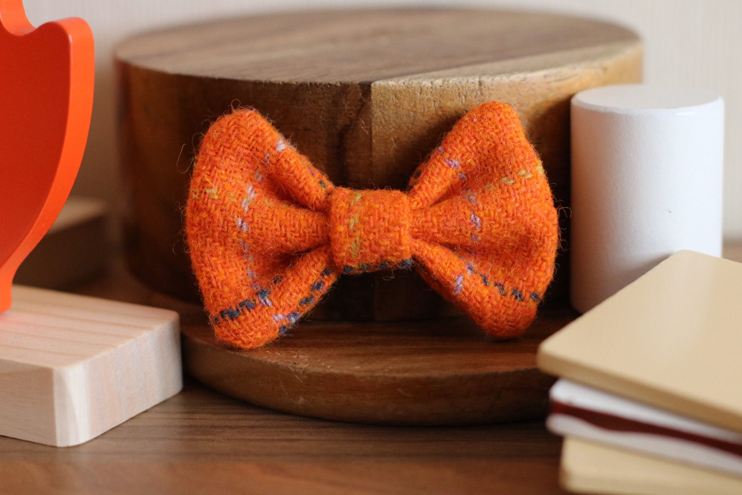 The Campfire Harris Tweed Bow