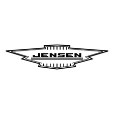 Jensen vintage vehicle built for track performance