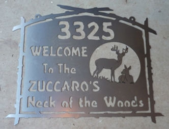 custom sign made for sacremento business