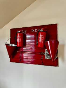 Fire desk at PLP Administration building.