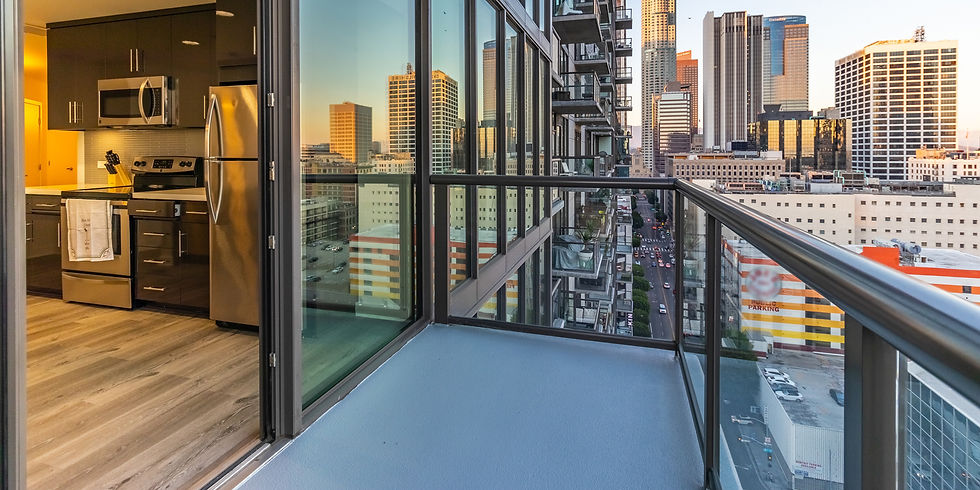 modern UK apartment building investment