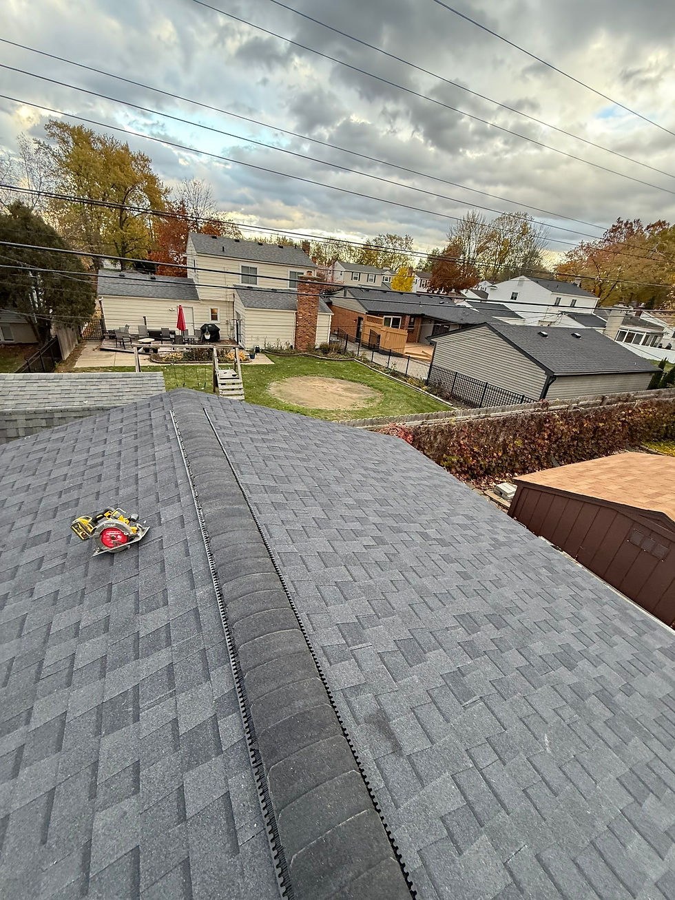 roof replacement Clawson MI. November 2026