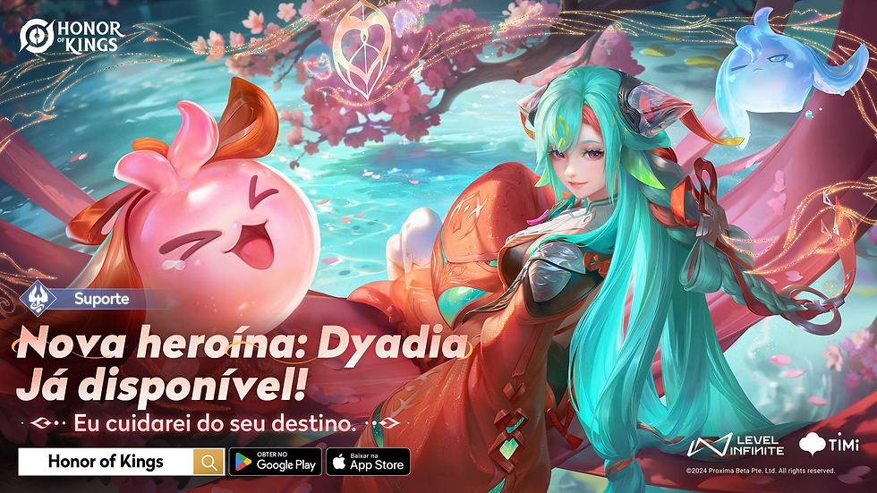 Honor of Kings: Nova Atualização com Dyadia, Modos Incríveis e Nova Temporada! ⚔️🔥
